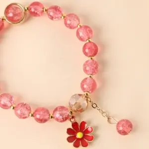 Vibrant Daisy Crystal Beaded Bracelets Set 12 Saa0fff1078794c2ea829ab93b23f0884v