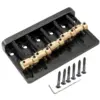 Heavy-Duty 5-String Bass Bridge with Brass Saddles