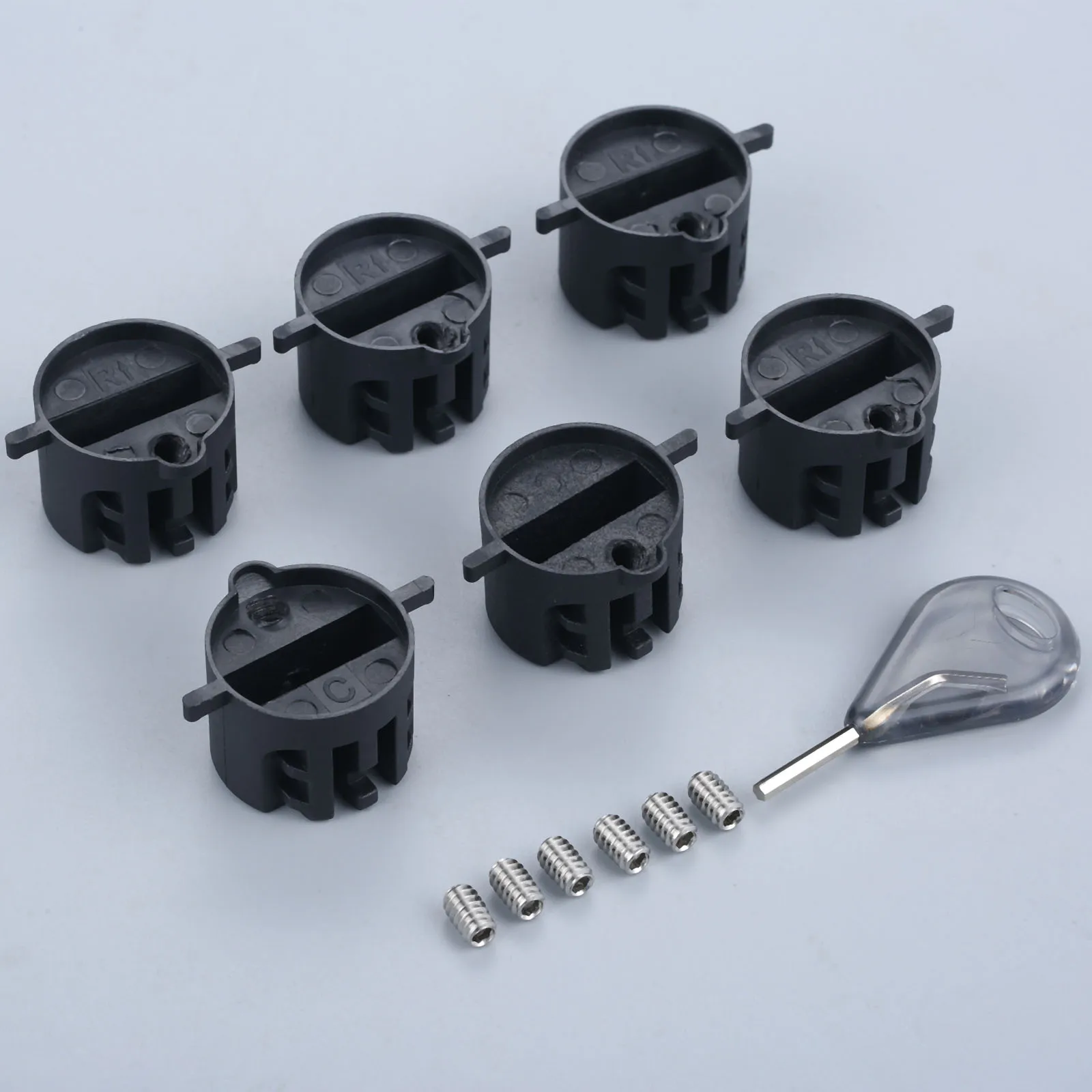 FCS Surfboard Fin Plugs Set 6Pcs Stainless Steel 8 FCS Surfboard Fin Plugs Set 6Pcs Stainless Steel - Image 8