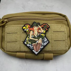 Colorful Tactical PVC Patch with Female Warrior 11 Saaab3f6b205445768b23499ebab8163eJ