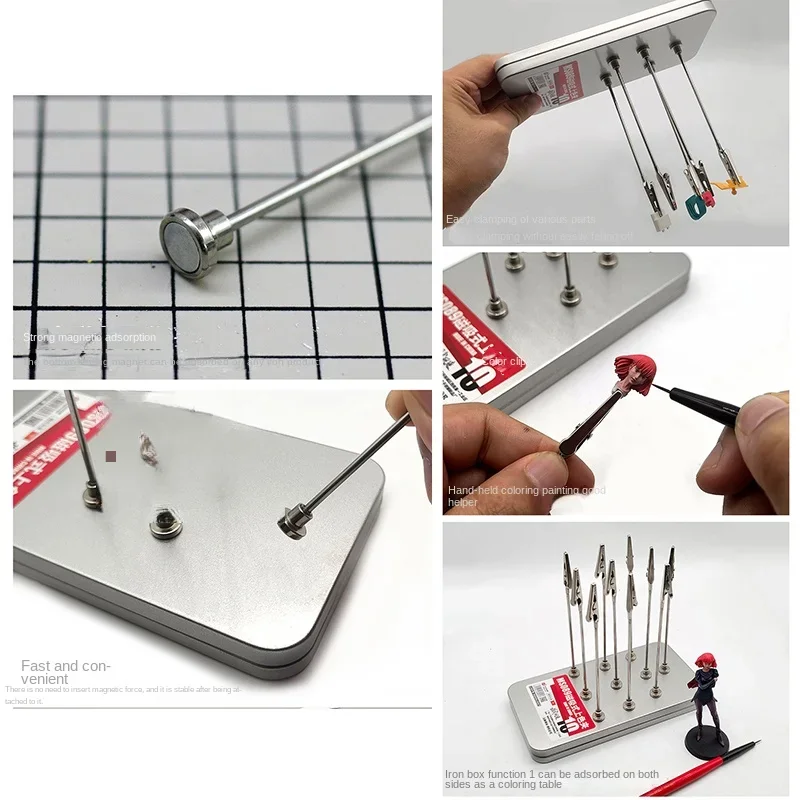 MS089 Magnetic Model Clamps Set for 1:144 Scale 2 MS089 Magnetic Model Clamps Set for 1:144 Scale - Image 2