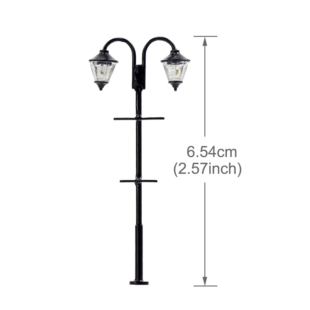 HO Vintage Street Lamp Set with LED Lighting 8 HO Vintage Street Lamp Set with LED Lighting - Image 8