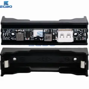 Flat-top 18650 Lithium Battery Module with USB and Boost 14 Saad42974a2354826b197c4b62bd9b39fB