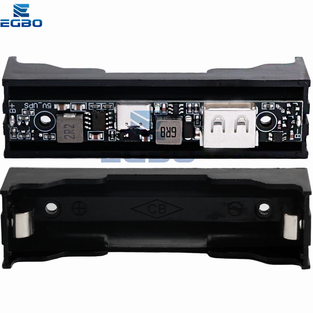 Flat-top 18650 Lithium Battery Module with USB and Boost 5 Flat-top 18650 Lithium Battery Module with USB and Boost - Image 5