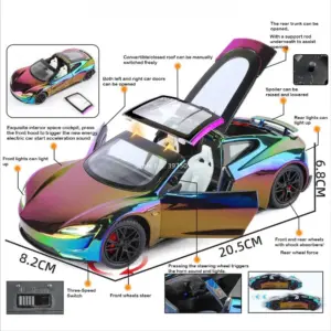 1:24 Alloy Roadster Model Car 9 Saade387fe6b94a928d5ac1a3ca8bdd78d