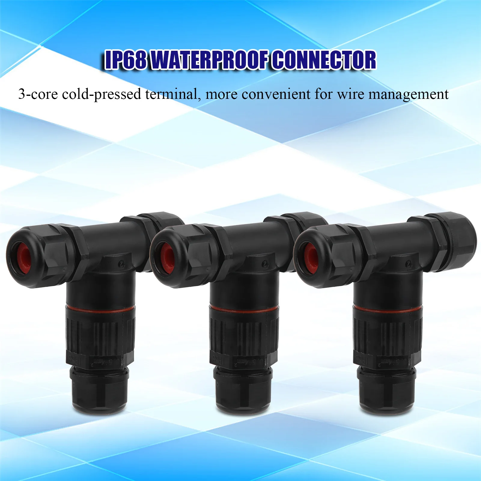 IP68 Waterproof Outdoor Electrical Connector Set 4 IP68 Waterproof Outdoor Electrical Connector Set - Image 4