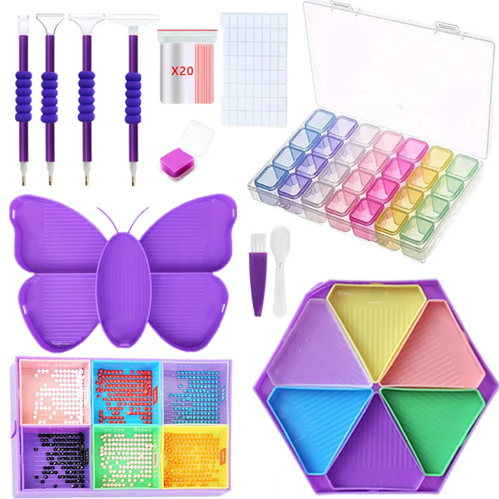 Vibrant 5D Diamond Painting Kit with Accessories 1 Vibrant 5D Diamond Painting Kit with Accessories