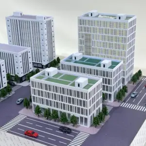 Modern Industrial Park N Scale Model Scene 12 Saaf51265ab894b098f156c339ab6f2dce