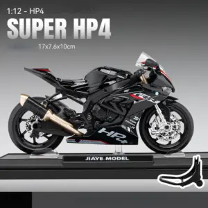 BMW HP4 1:12 Die-Cast Motorcycle Model 10 Sab5432a3b650466f8c5f1c52ff0a4d69J