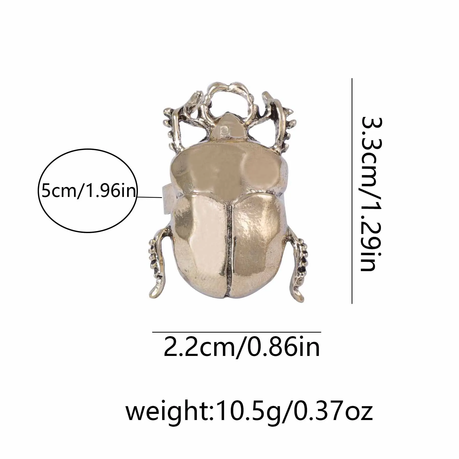 Bold Insect-Themed Adjustable Ring 6 Bold Insect-Themed Adjustable Ring - Image 6