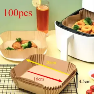 Eco-Friendly Air Fryer Paper Liners Set 16 Sab83e13251d84882b320a95e3260edc2q 2