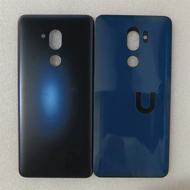 LG G7 One Glass Battery Cover in Black or Blue 2 LG G7 One Glass Battery Cover in Black or Blue - Image 2