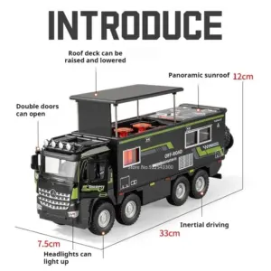 1:18 Scale Nomadism RV Diecast Model 11 Sab9a3a0d1e1640c7ae10eacc4485a812v