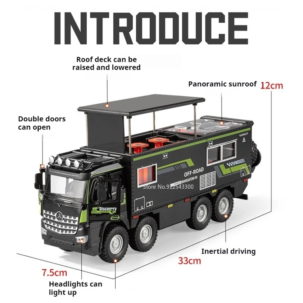 1:18 Scale Nomadism RV Diecast Model 2 1:18 Scale Nomadism RV Diecast Model - Image 2