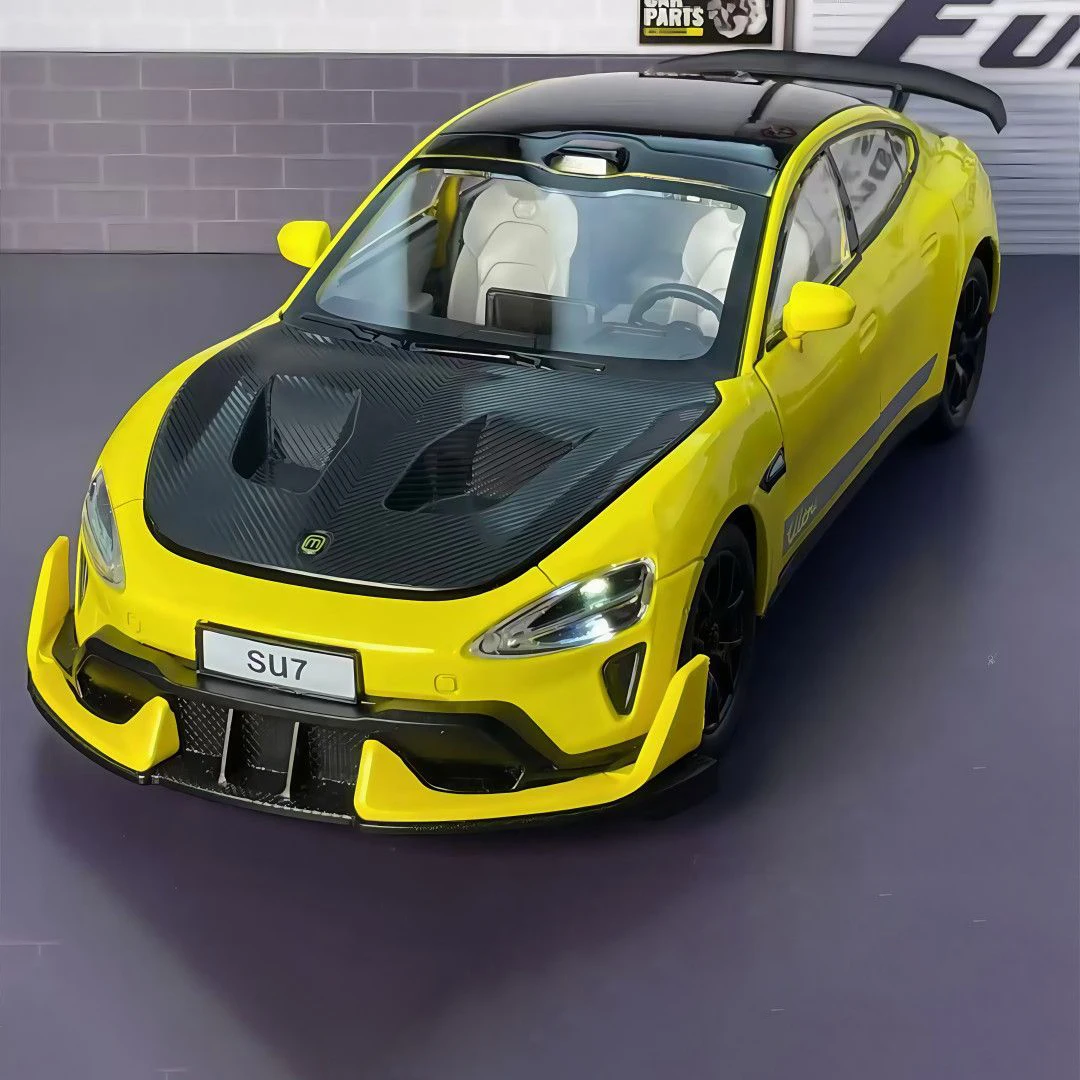 1:24 Die-Cast Sports Car Model with Sound 10 1:24 Die-Cast Sports Car Model with Sound - Image 10