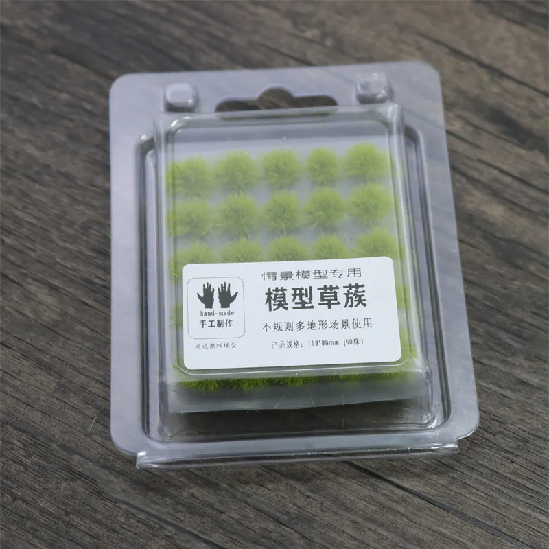 Miniature Nylon Grass Clusters for Dioramas 7 Miniature Nylon Grass Clusters for Dioramas - Image 7
