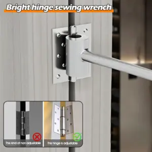 Steel Door Hinge Repair Wrench, Dual-Head, S & L 10 Sabd97e4bca9f4f2389fa617c2ec5180bM