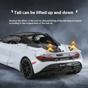 1:32 McLaren 720S Diecast Model with Lights 14 Sabe64f758a6e46b98cb877fece2e0a753