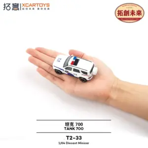 1/64 Scale Diecast Police Car Model