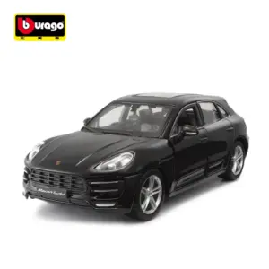 Black Porsche Macan Turbo 1:24 Diecast Model 14 Sac1a324576e94e6dad2dfb4890a06246J