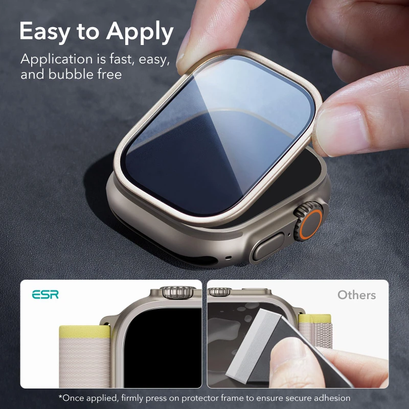 Apple Watch Ultra 2 & 3 49mm Screen Protectors 3 Apple Watch Ultra 2 & 3 49mm Screen Protectors - Image 3