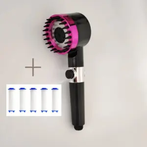 High-Pressure Black Shower Head with 3 Modes 16 Sac53993f67214391b8fca55741786cbaT