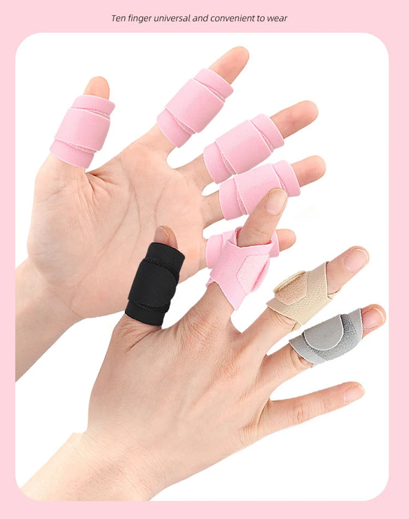 Adjustable Lycra Finger Splint for Support 3 Adjustable Lycra Finger Splint for Support - Image 3