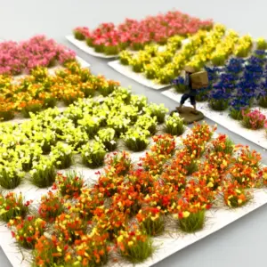 Miniature Flower and Grass Clusters Set – 32 Pieces 11 Sac6f0e9b17f6403a90a730d43996c14fo