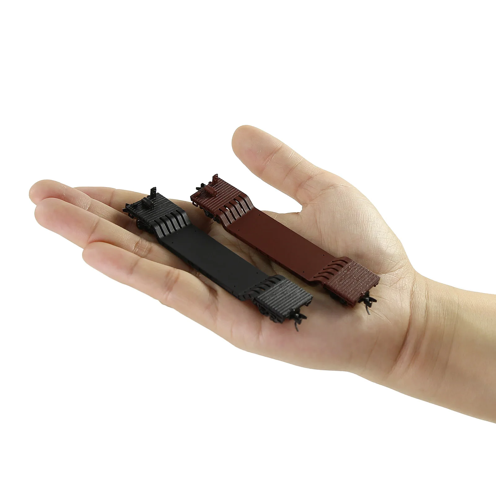 Vibrant N Scale Flat Car by Evemodel 4 Vibrant N Scale Flat Car by Evemodel - Image 4