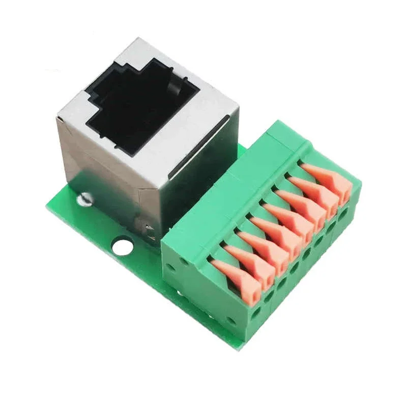 RJ45 Network Port Terminal Block with Grounding 4 RJ45 Network Port Terminal Block with Grounding - Image 4