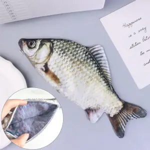 Realistic Fish-Shaped Pencil Case 11 Sacac46ec6fbb478ca52882f34dbe95670
