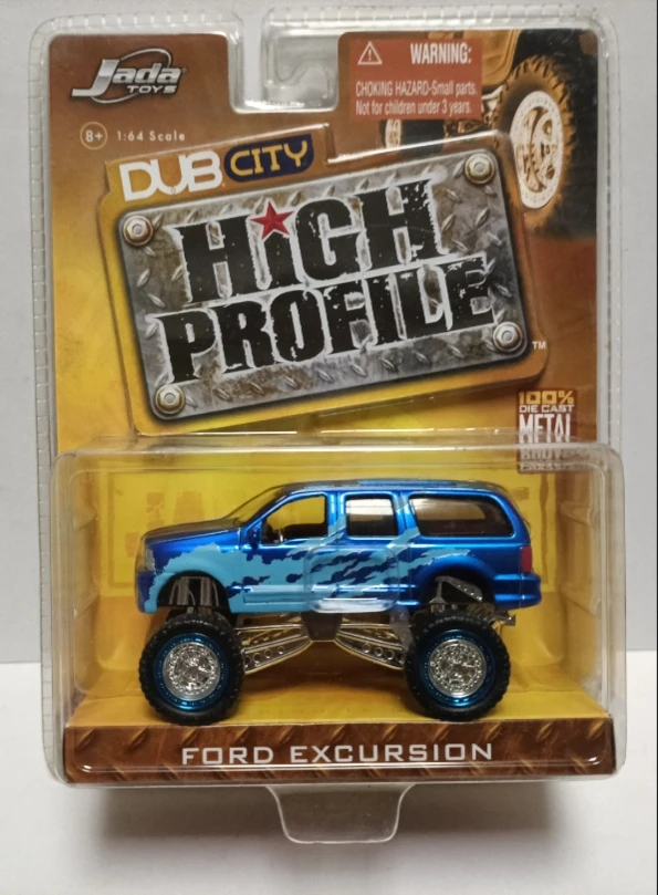 Diecast Blue Ford Excursion 4x4 Model 1:64 3 Diecast Blue Ford Excursion 4x4 Model 1:64 - Image 3