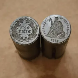 Seated Liberty Dime Coin Die for Vintage Minting