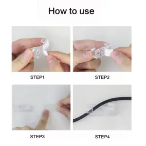 Cable Organizer Clips for Desk 12 Sacf198fa1d0743fcb72053097d94d010v