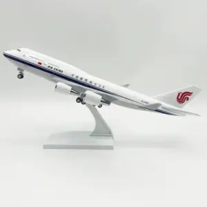 30cm Resin B747 Aircraft Model for Collectors 18 Sad292eca538e425bb5bfc7aade038103a