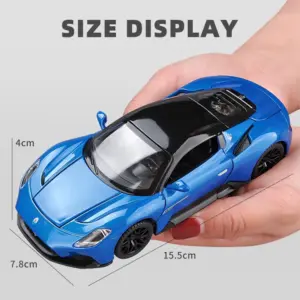 1:32 Maserati MC20 Diecast Model in Blue 14 Sad3766b1ad7d4f1ea9b0f2590d37ea177