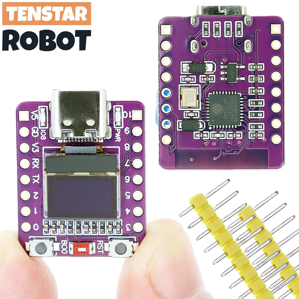 ESP32-C3 OLED Development Modules Set of Two 5 ESP32-C3 OLED Development Modules Set of Two - Image 5