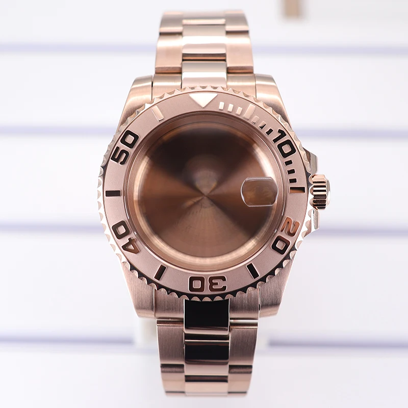 40mm Rose Gold Stainless Steel Watch Case Model RG4040 9 40mm Rose Gold Stainless Steel Watch Case Model RG4040 - Image 9