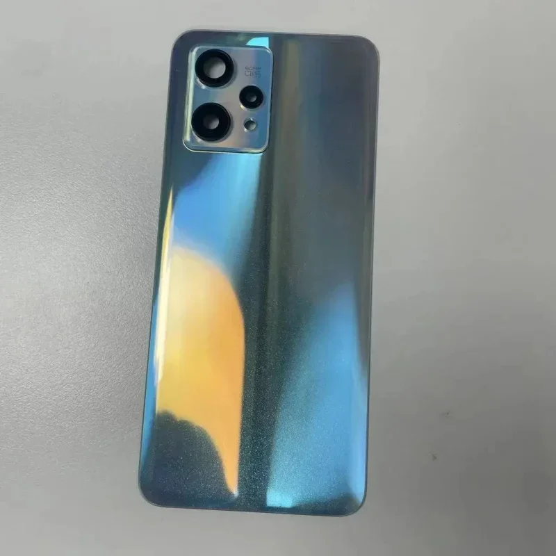 Realme 9 Pro Plus Glass Metal Back Cover in Blue 6 Realme 9 Pro Plus Glass Metal Back Cover in Blue - Image 6
