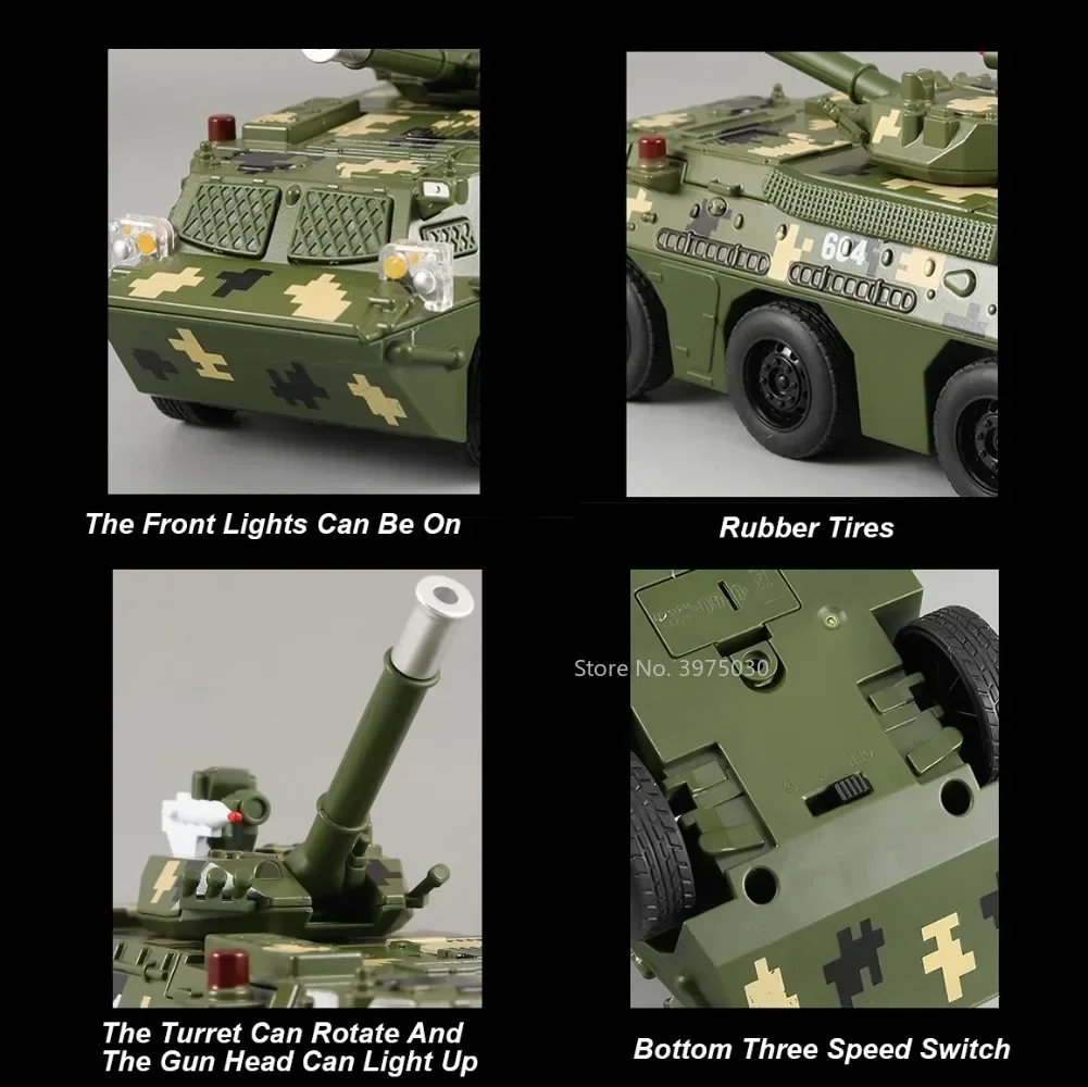 ZSL92 Military Alloy Car Model 1/32 Scale 6 ZSL92 Military Alloy Car Model 1/32 Scale - Image 6