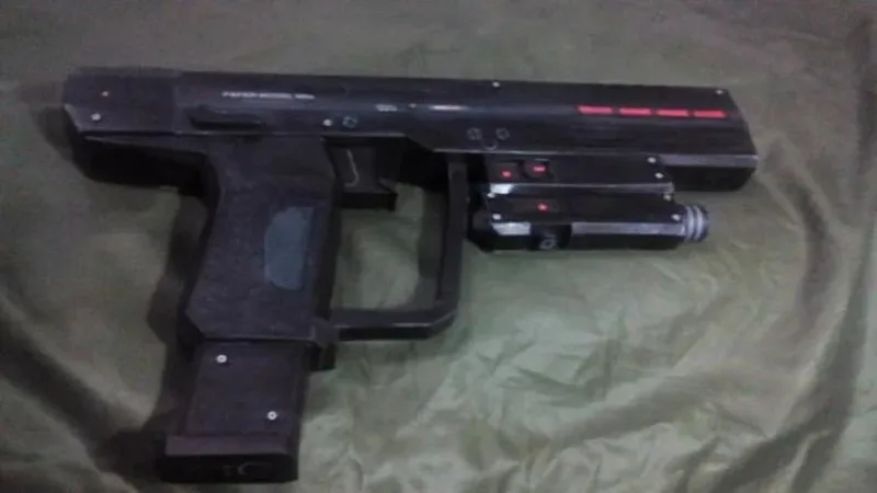 War Human Pistol M6S Paper Model Kit 5 War Human Pistol M6S Paper Model Kit - Image 5