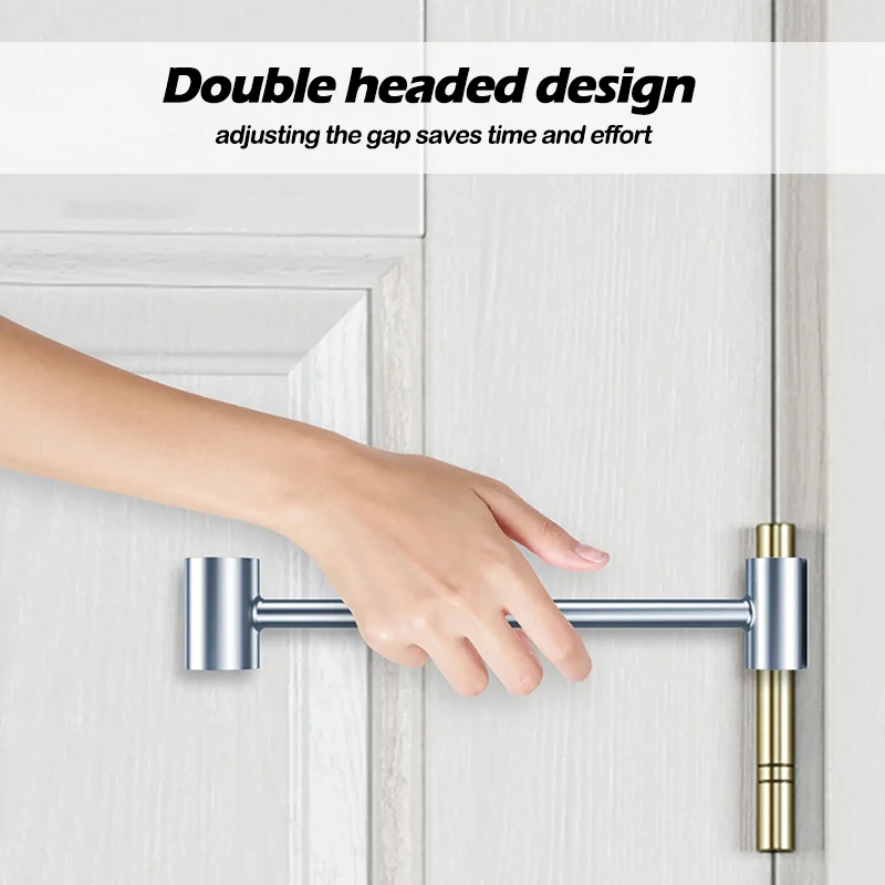 Steel Door Hinge Repair Wrench, Dual-Head, S & L 3 Steel Door Hinge Repair Wrench, Dual-Head, S & L - Image 3