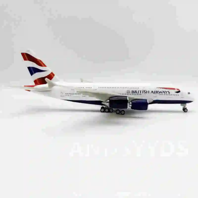Airbus A380 British Airlines Model 30cm Diecast 2 Airbus A380 British Airlines Model 30cm Diecast - Image 2