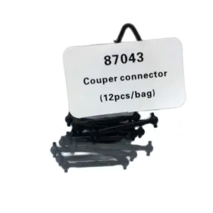 HO Scale 1:87 Coupler Connectors Set (12 Pieces) 12 Sae8c6fb3e1aa4f1c8d66dc441fd441e6a