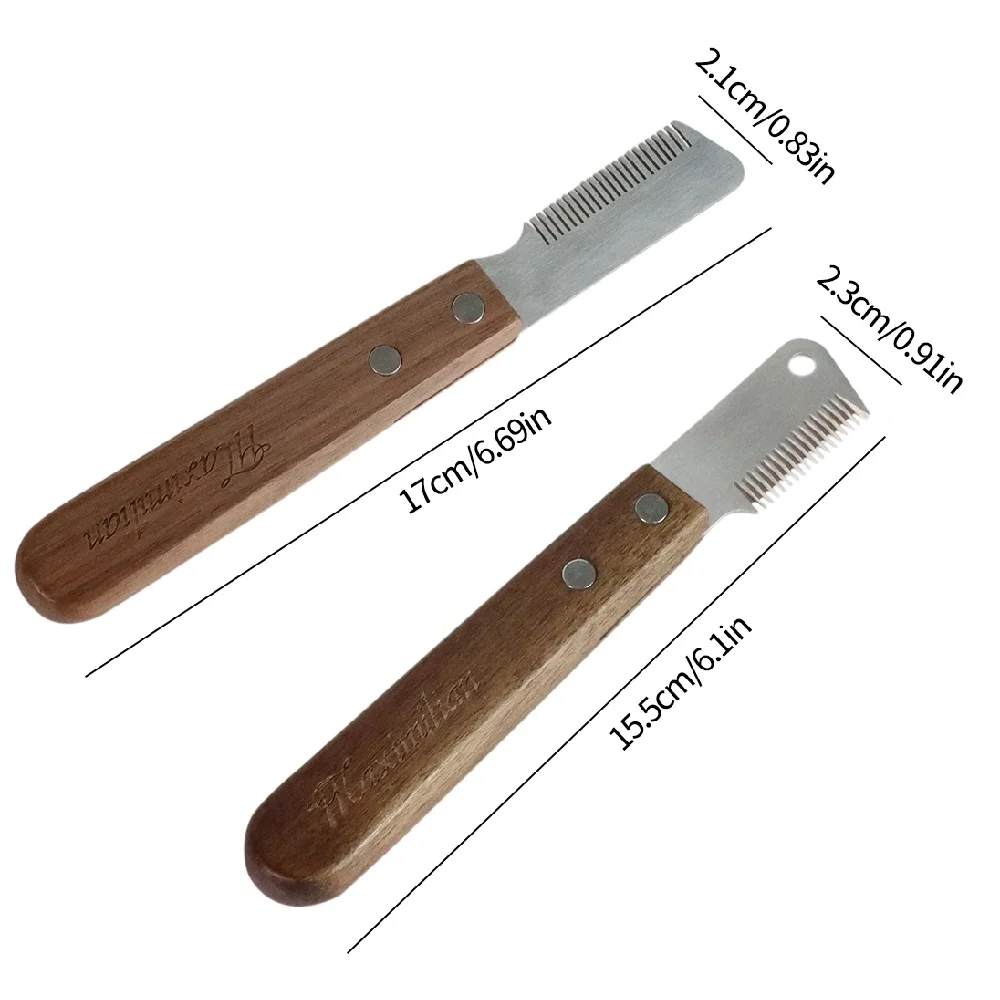 Professional Stainless Steel Dog Grooming Comb 2 Professional Stainless Steel Dog Grooming Comb - Image 2