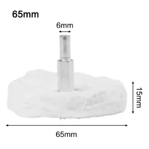 100mm White Cotton Buffing Wheel for Jewelry 15 Sae9c106b8a624d3586197807bdadb2c5l