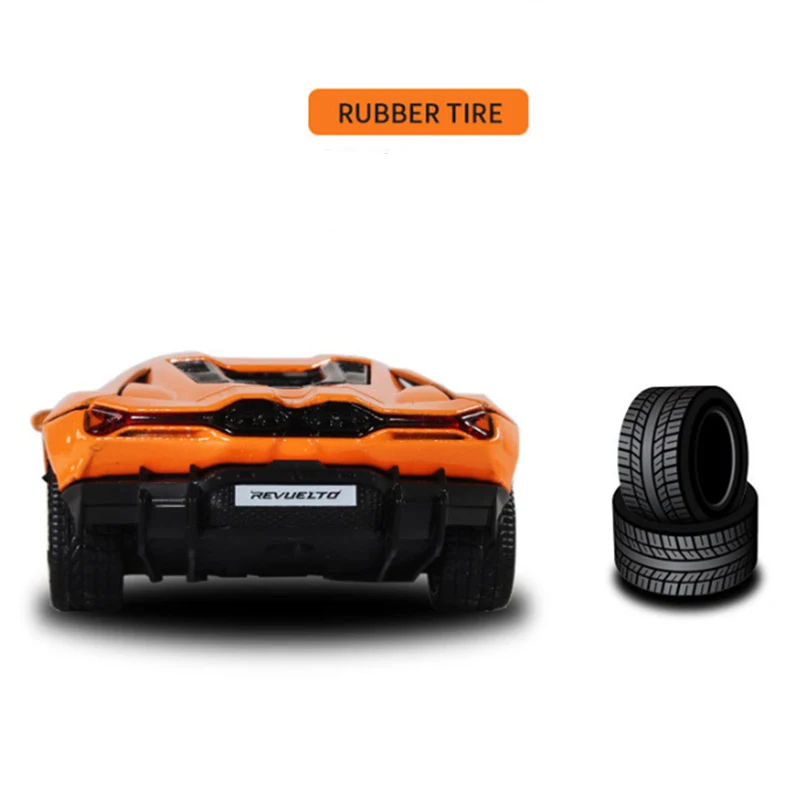 1:36 Lamborghini Revuelto Diecast Model in Vibrant Colors 6 1:36 Lamborghini Revuelto Diecast Model in Vibrant Colors - Image 6