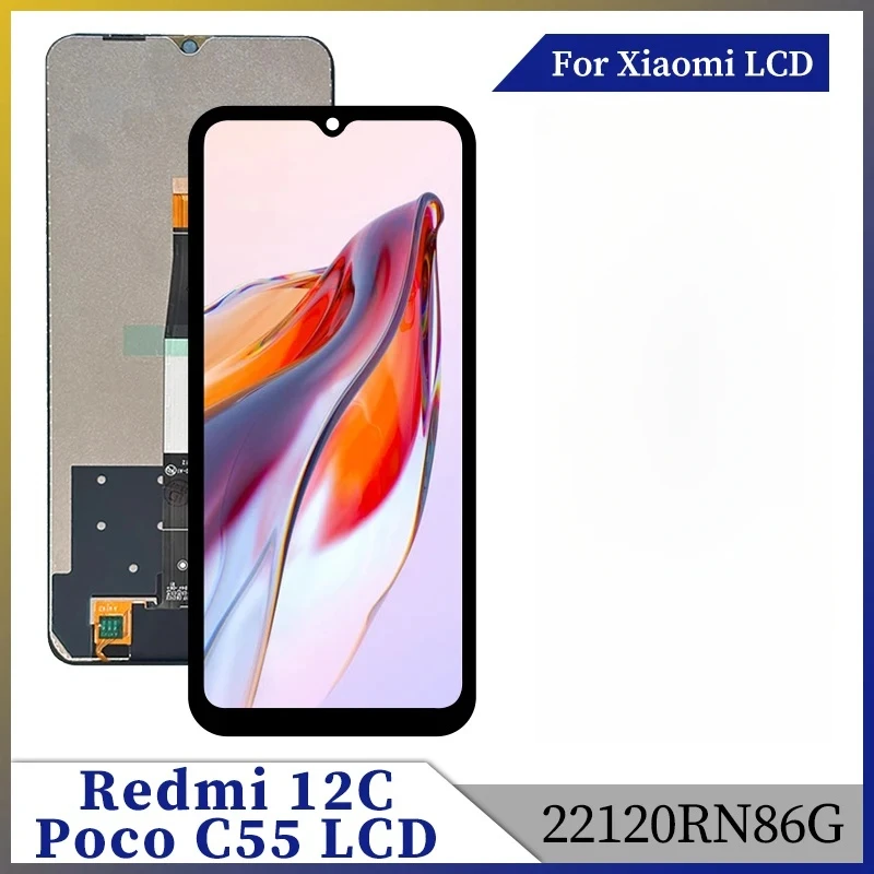 3-Inch Xiaomi LCD Digitizer Assembly for Redmi 12C 1 3-Inch Xiaomi LCD Digitizer Assembly for Redmi 12C