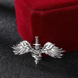 Patriotic Gold Wings Badge for Collectors 13 Saf08015e011342dd8b58ae2366459a450