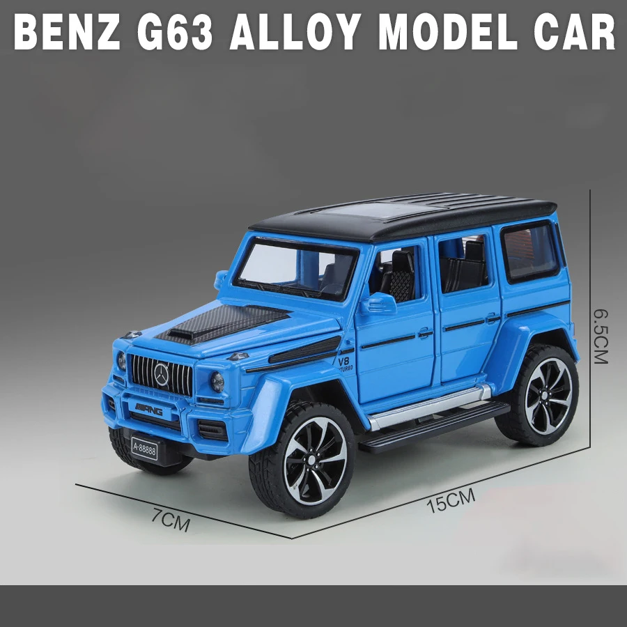 1:32 Mercedes Benz G63 Diecast Model Car 10 1:32 Mercedes Benz G63 Diecast Model Car - Image 10